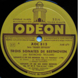 3 Sonates De Beethoven Par Raymond Trouard. Pathétique - Clair De...