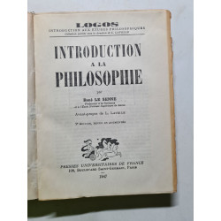 Introduction à la Philosophie - 1947
