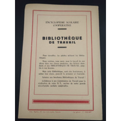 Bibliotheque de Travail N°106