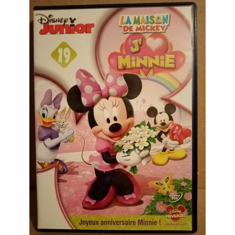 n19 - La Maison de mickey J'aime minnie DVD