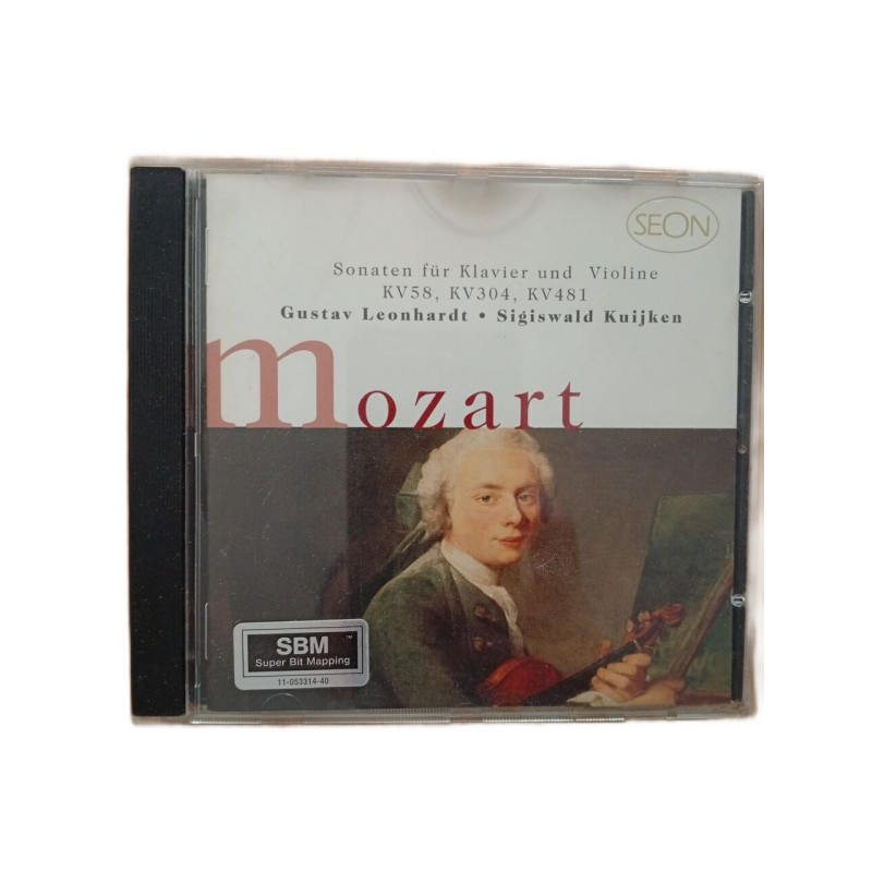 Mozart: Sonaten für Klavier und Violine KV 58 304 481