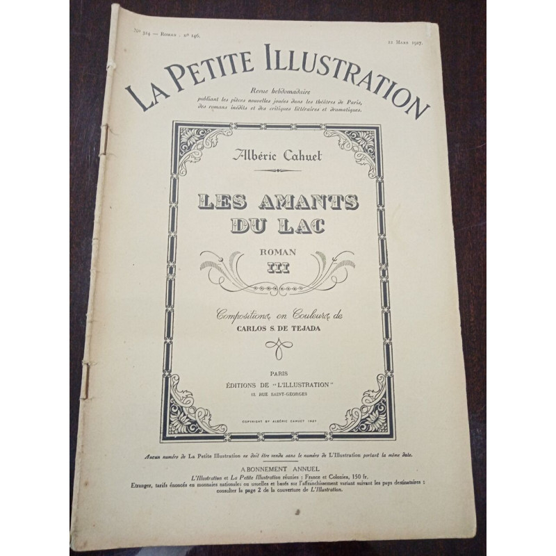 La petite Illustration N° 324. Les amants du lac III