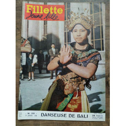 Fillette jeune fille n599 9 Janvier 1958