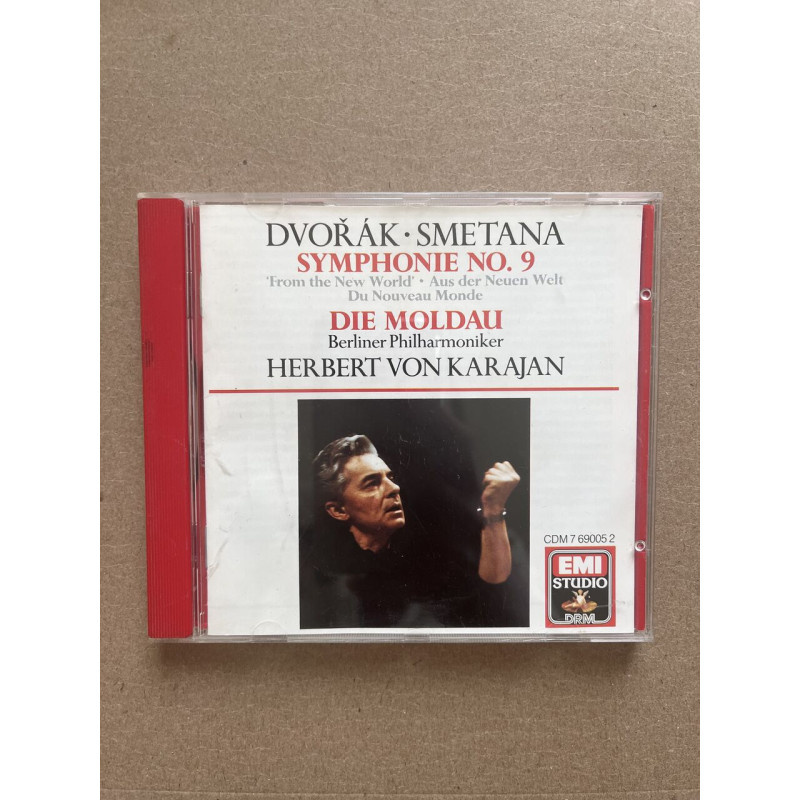 Dvorak Smetana : Symphonie No 9 - Herbert von Karajan/ CD