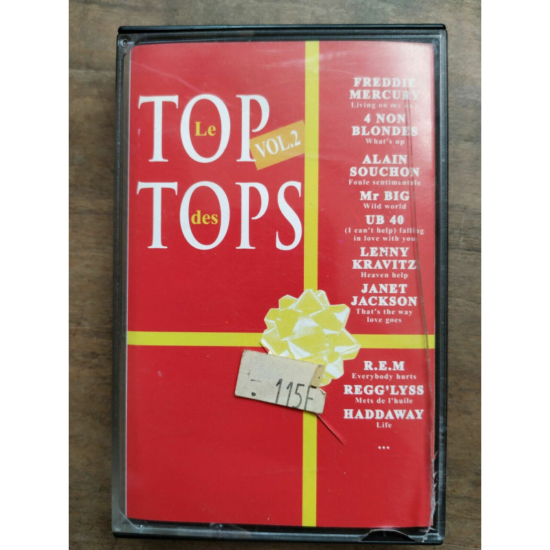 Le Top des Tops Vol 2 Cassette Audio-K7