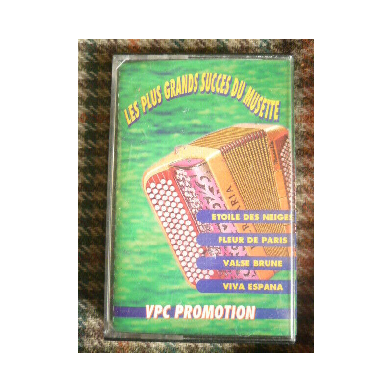 LES PLUS GRANDS SUCCES DU MUSETTE Cassette Audio-K7 VPC PROMOTION...
