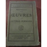 montesquieu Oeuvres- Lettres Persanes La Renaissance du livre non daté