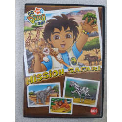 DVD enfants - Go Diego go - Mission safari