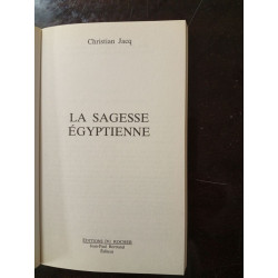 La sagesse Egyptienne : Une approche de la culture et de la...
