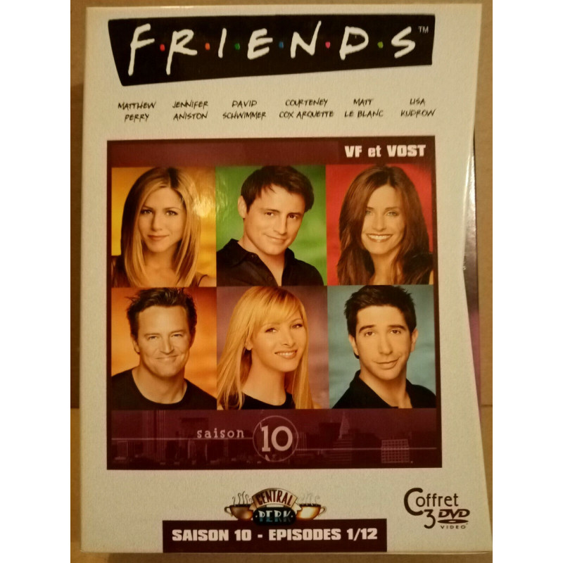 Friends Saison 10 épisodes 1-12 Coffret 3 DVD