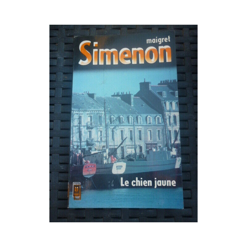 simenon MAIGRET LE CHIEN JAUNE 1976