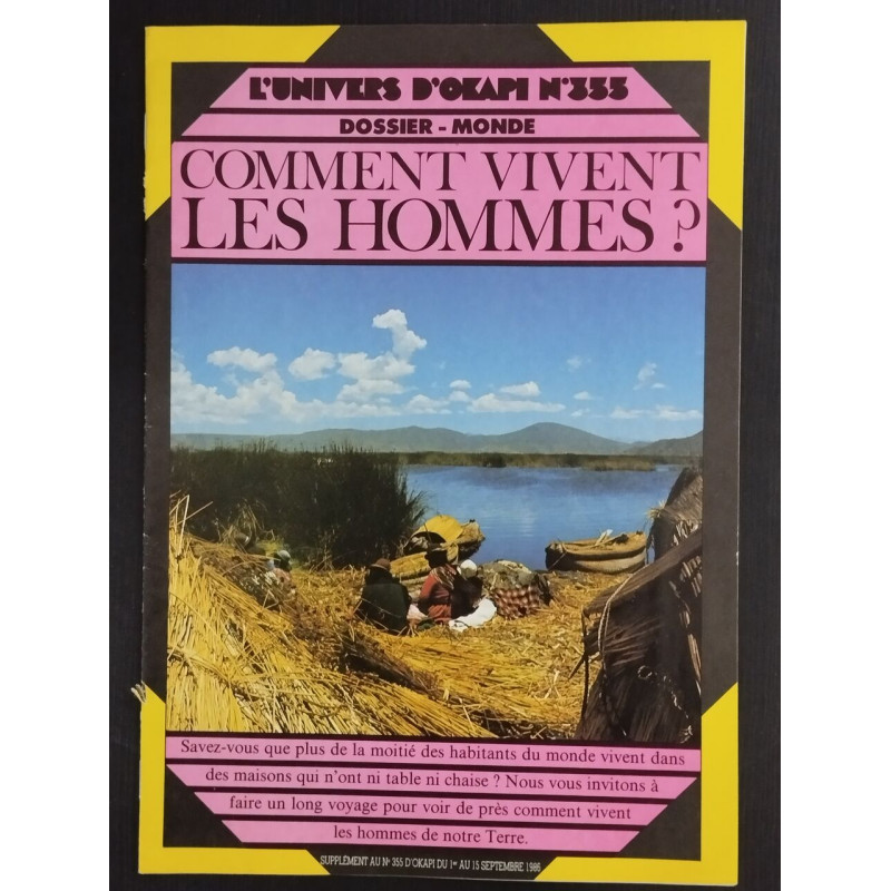 Revue L'Unvers d'Okapi N° 355