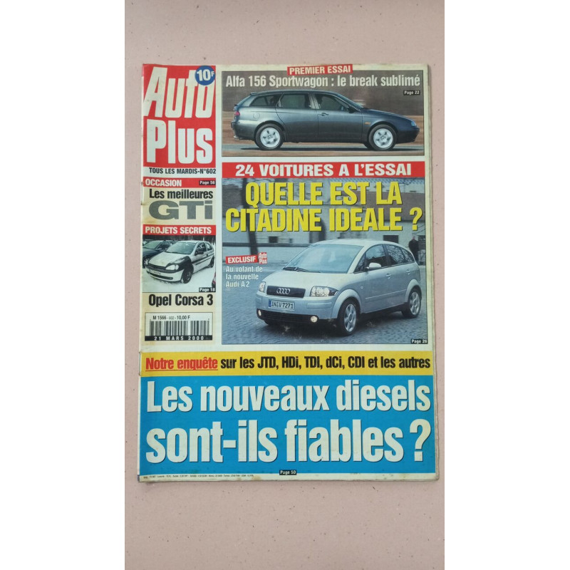 Revue Auto Plus N° 602