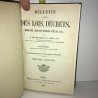 Bacqua et Dupont BULLETIN ANNOTE DES LOIS DECRETS ARRETES année