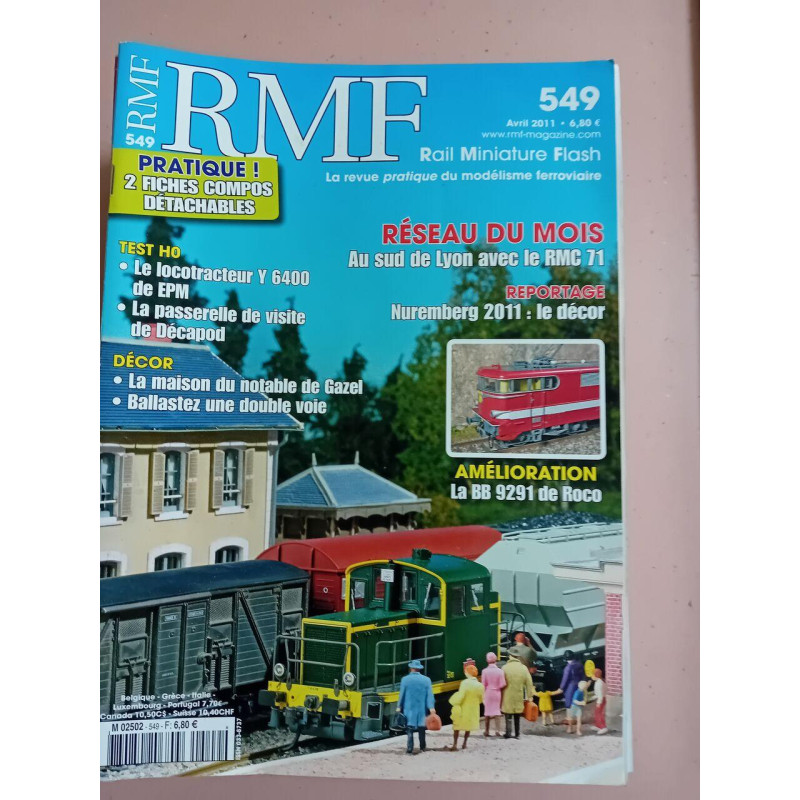 Revue RMF (Rail Miniature Flash) N° 549