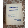 Maxim 1992 new releases data book