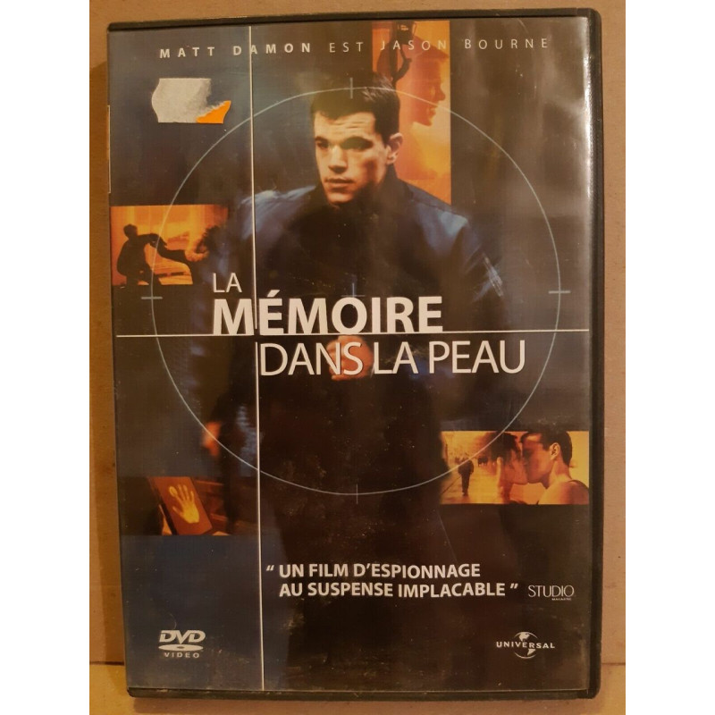 La Mémoire dans La Peau Matt Damon Franka Potente DVD