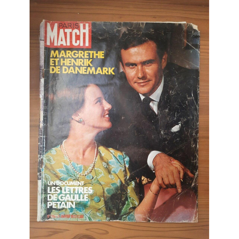 Paris Match Nº 186 Janvier 1972