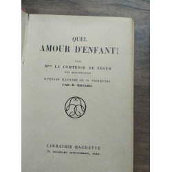 Quel amour d'enfant Hachette