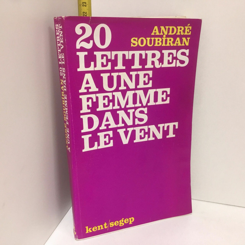 André Soubiran 20 LETTRES A UNE FEMME DANS LE VENT ae 16638