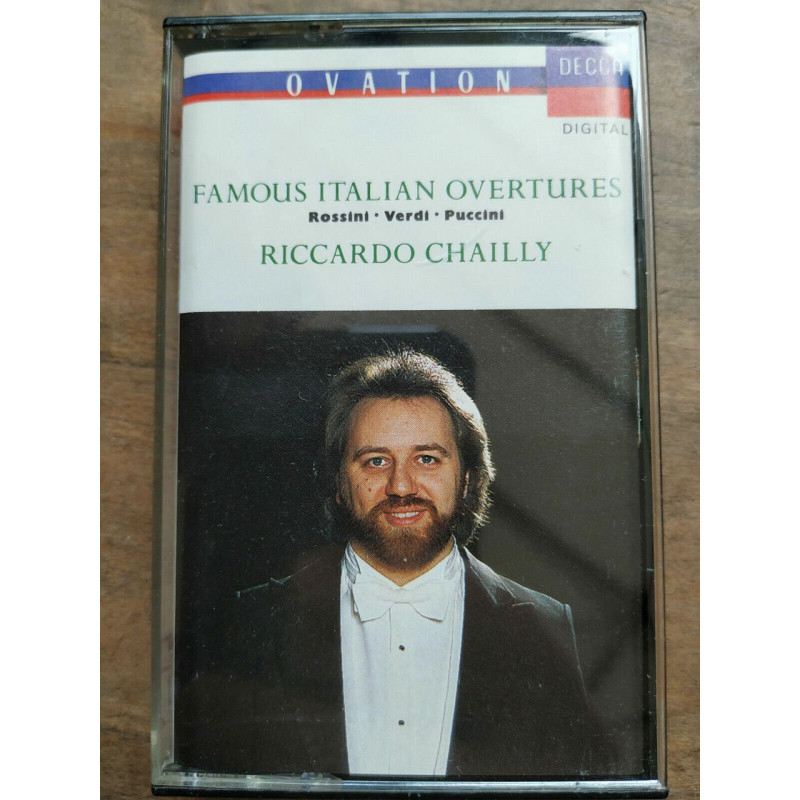 Famous italian Overtures - Riccardo Chailly Cassette Audio-K7