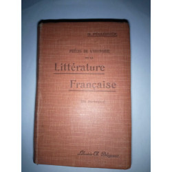 g Pellissier - Précis de l'Histoire de la Littérature Française