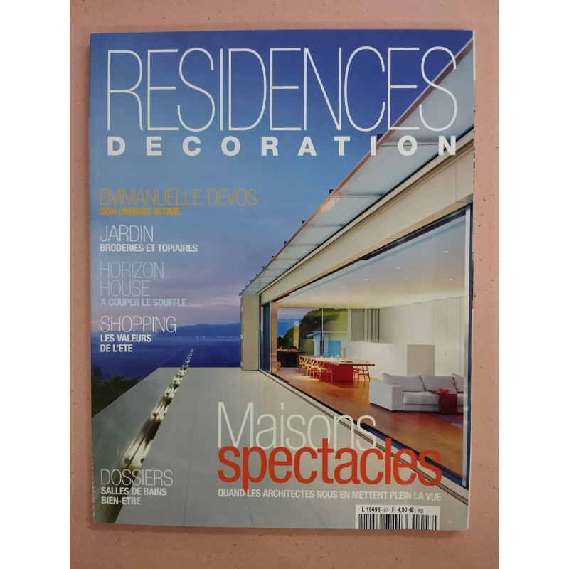 Revue Résidences Décoration N° 87