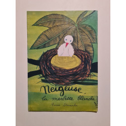 Neigeuse la merlette blanche