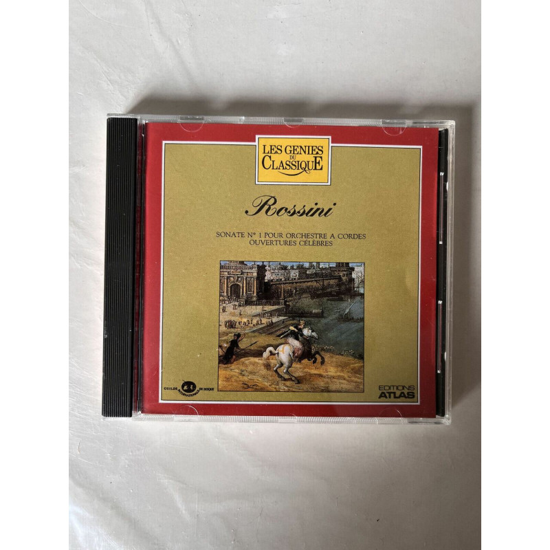 Rossini Sonate N1 pour orchestre a cordes - Les Génies du Classique CD