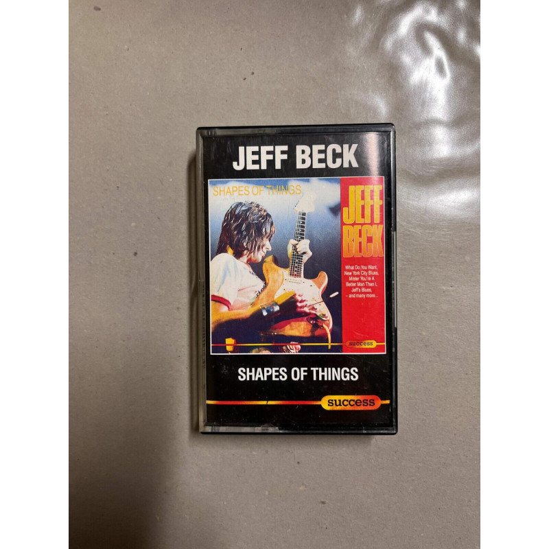 Jeff Beck Shapes of things Cassette Audio-K7