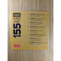 Dvorak rossini gibbons borodine wagenseil charpentier porpora