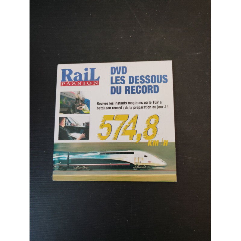 Rail passion - DVD les dessous du record 574 8km h