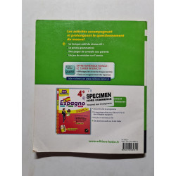 Animate! - Espagnol: Mon cahier Todo en uno 4e Cycle 4