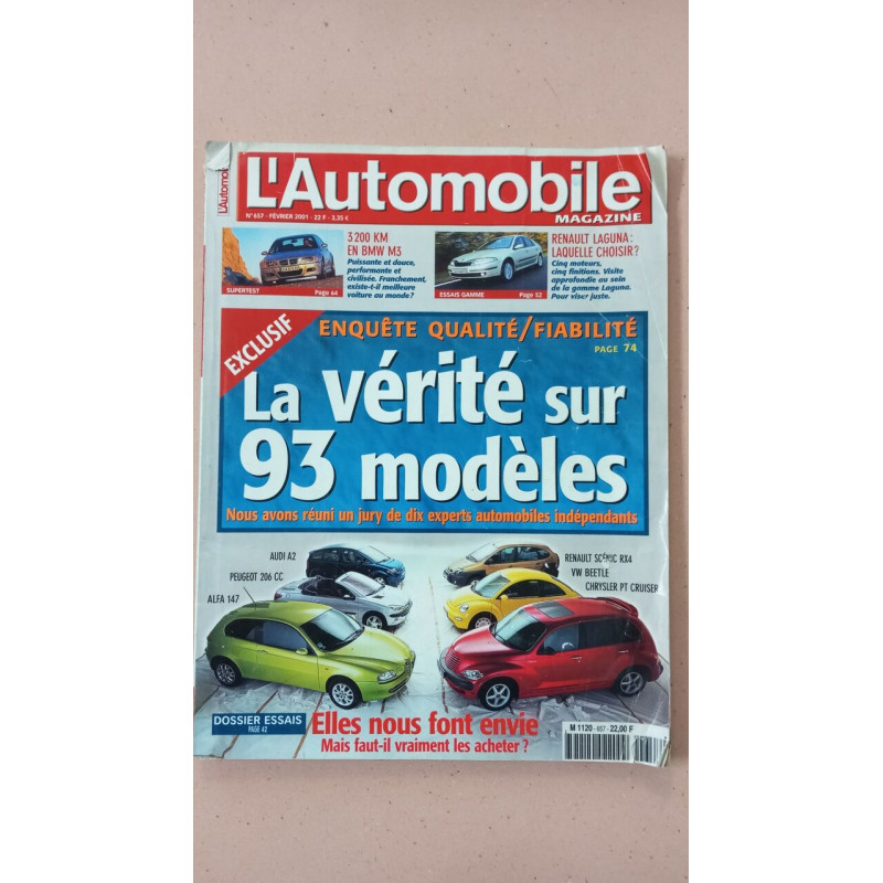 Revue Automobile Magazine N° 657
