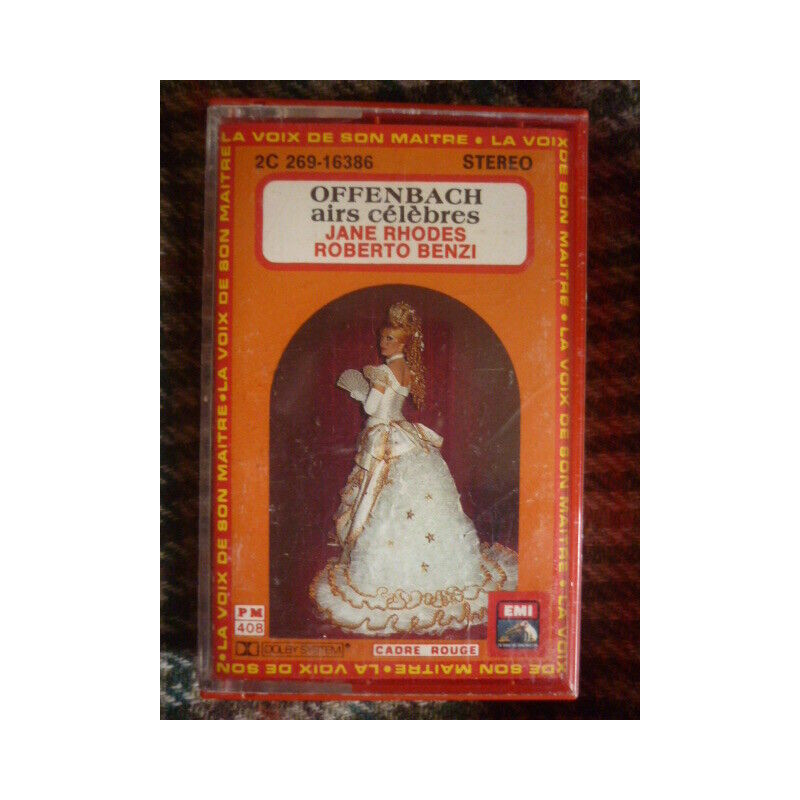 Offenbach Airs Célèbres-Janes Rhodes-Roberto Benzi Cassette...