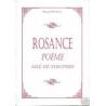 ROSANCE POEME AILE DE STROPHES