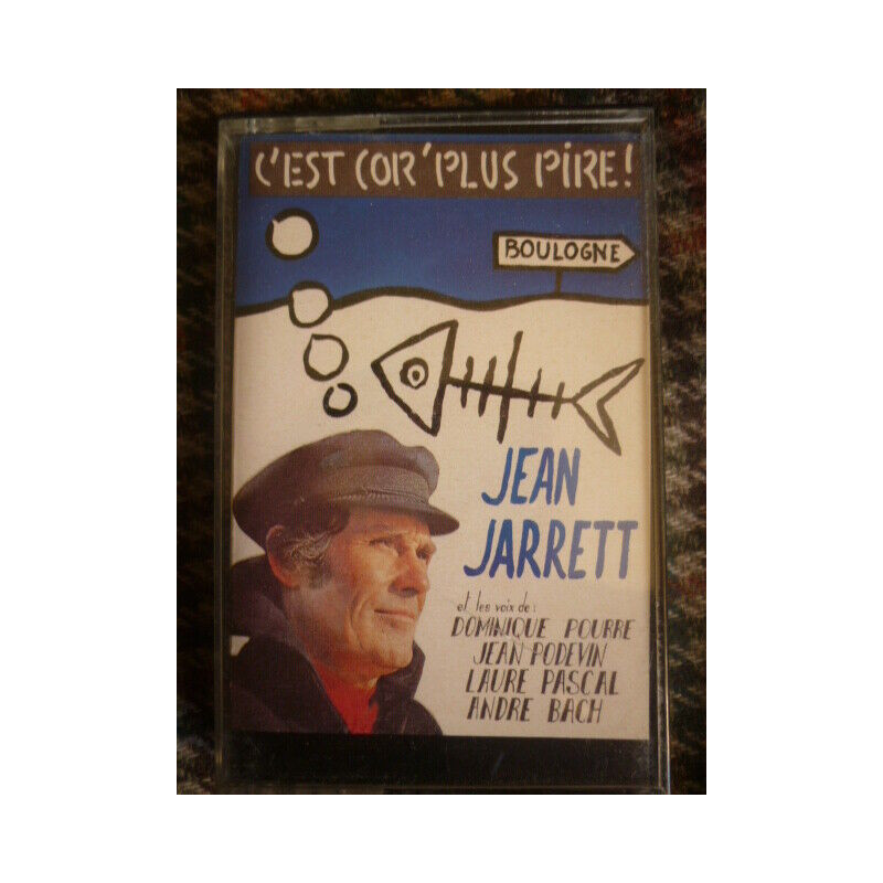 JEAN jarrett C'EST COR PLUS PIRE cassette audio k7 AnnaBel