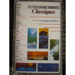 LES PLUS GRANDS MOMENTS CLASSIQUES Cassette Audio-K7 COLUMBIA 463208 4
