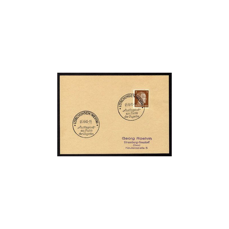 Allemagne n 706 Yv. cachet WW2 LÖRCHINGEN Mi. 782