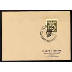 Allemagne n 762 Yv. cachet WW2 ZWICKAU Mi. 830