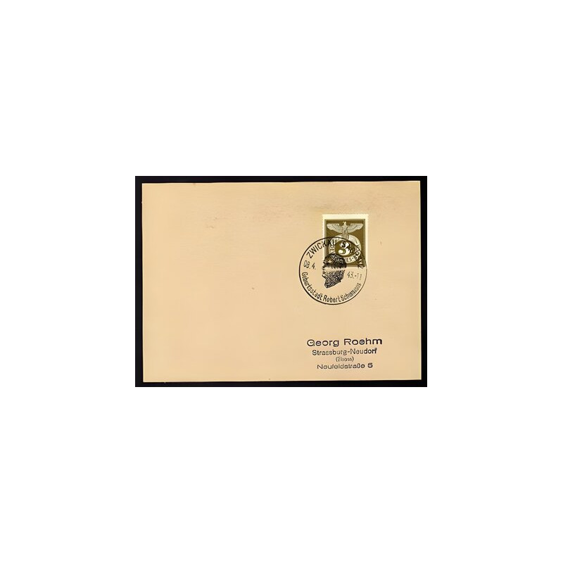 Allemagne n 762 Yv. cachet WW2 ZWICKAU Mi. 830