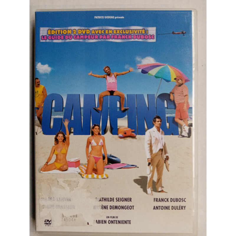 Camping Gérard Lanvin Claude Brasseur 2 DVD