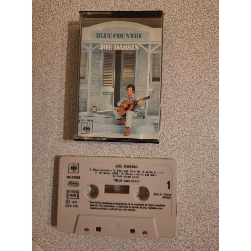 K7 Audio : Joe Dassin – Blue Country