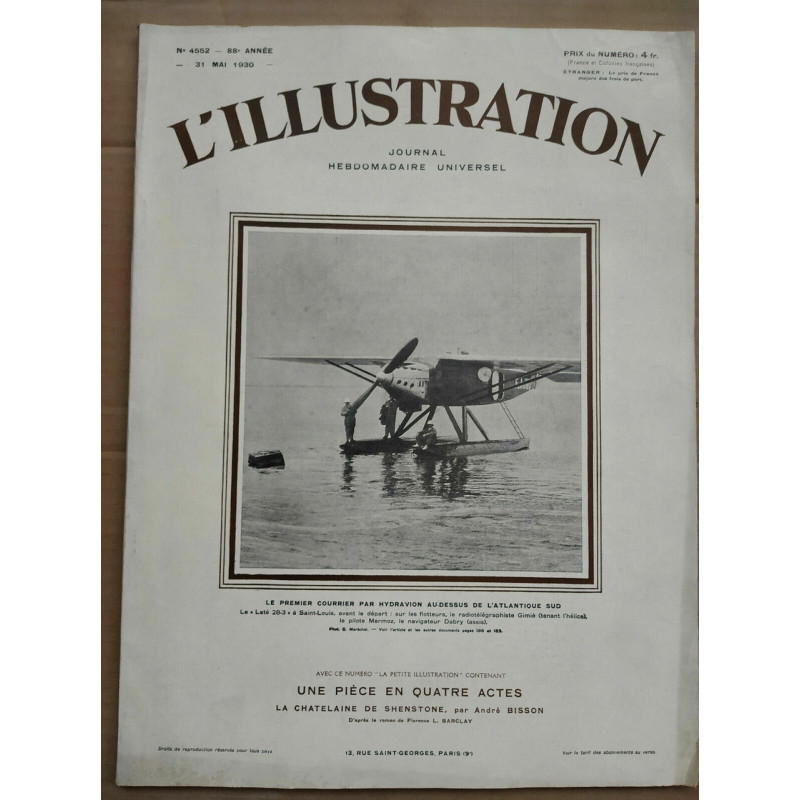n4552 31 Mai 1930 La Petite Illustration n481 31 Mai 1930