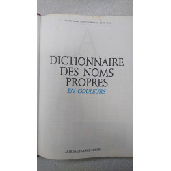 Dictionnaire des noms propres en couleurs