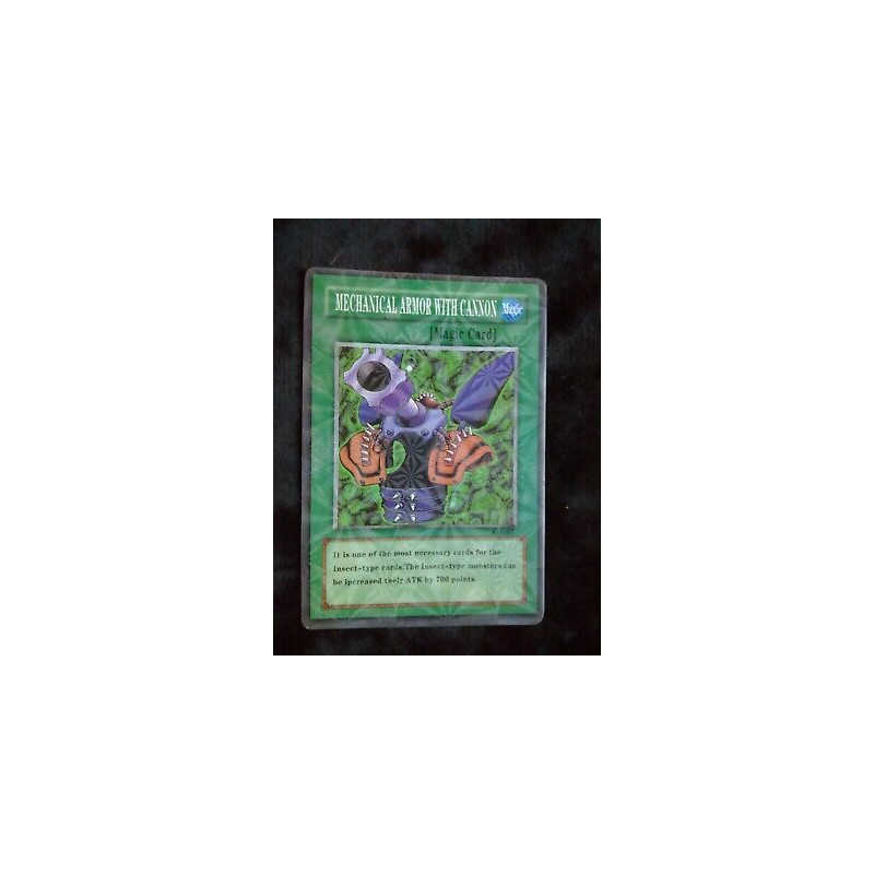 Mechanical Armor with Cannon G4-07 Yu-Gi-Oh