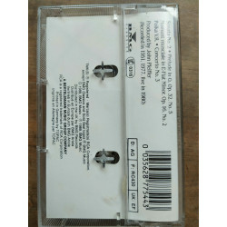 Horowitz plays Rachmaninoff Cassette Audio-K7