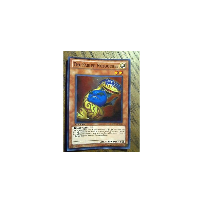 The Fabled Nozzochee HA04-EN010 Yu-Gi-Oh
