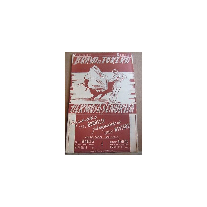 Pasos-dobles Bravo el Torero-Hermosa senorita Paul...