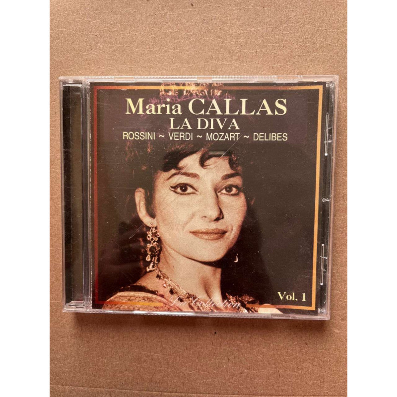 Maria Callas La Diva - rossini verdi mozart delibes CD